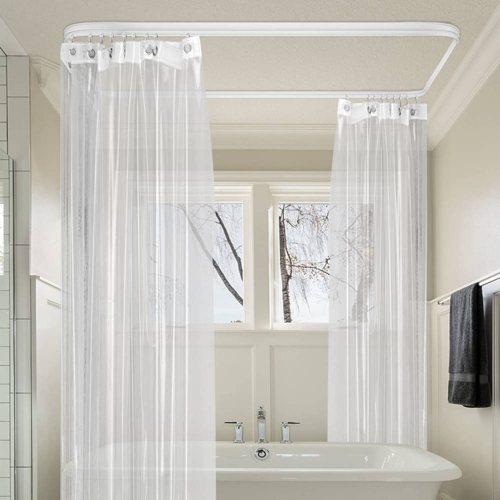Bendable Curtain Track Ceiling Mount
