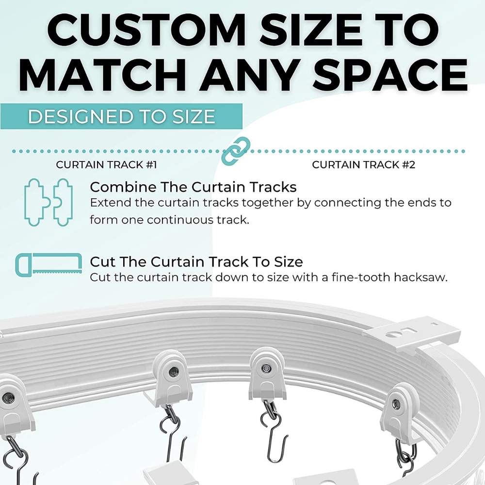 Curved Curtain Track: image 3